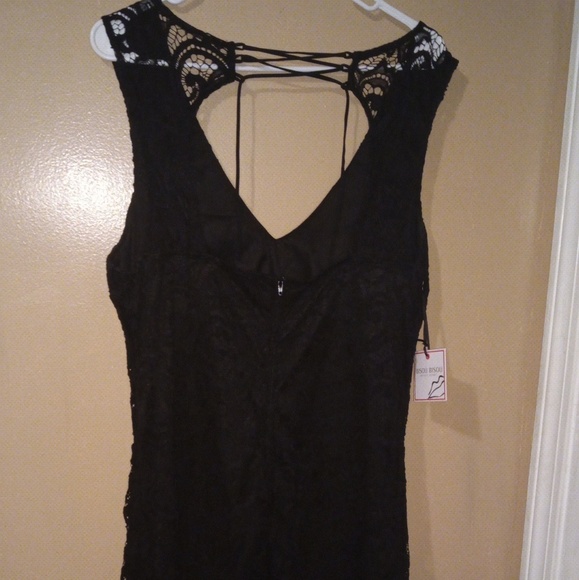 Bisou bisou black cocktail dress - Picture 2 of 3